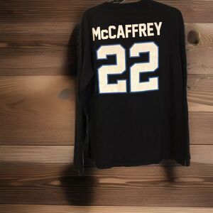 NFL Pro Line Christian McCaffrey #22 Panthers Black LS Large T-Shirt Fanatics